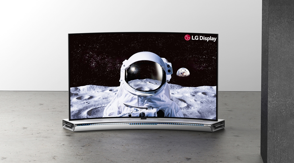 LG introduces World's First bendable 42-Inch OLED television