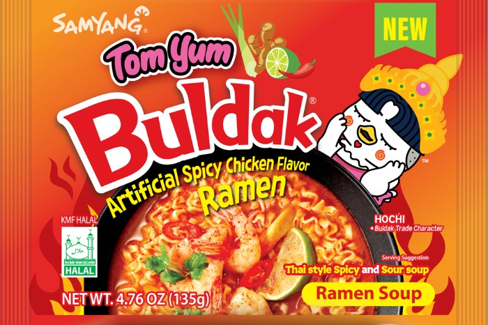 Samyang Buldak Artificial Spicy Chicken Flavor Ramen Quattro, buldak ramen  