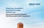 Mirae Asset Indian subsidiary surpasses $21.8 bn in AUM 