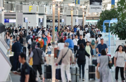 S.Korea sees foreign visitors 95% of pre-pandemic 