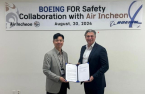 Air Incheon joins Boeing safety operation support program 